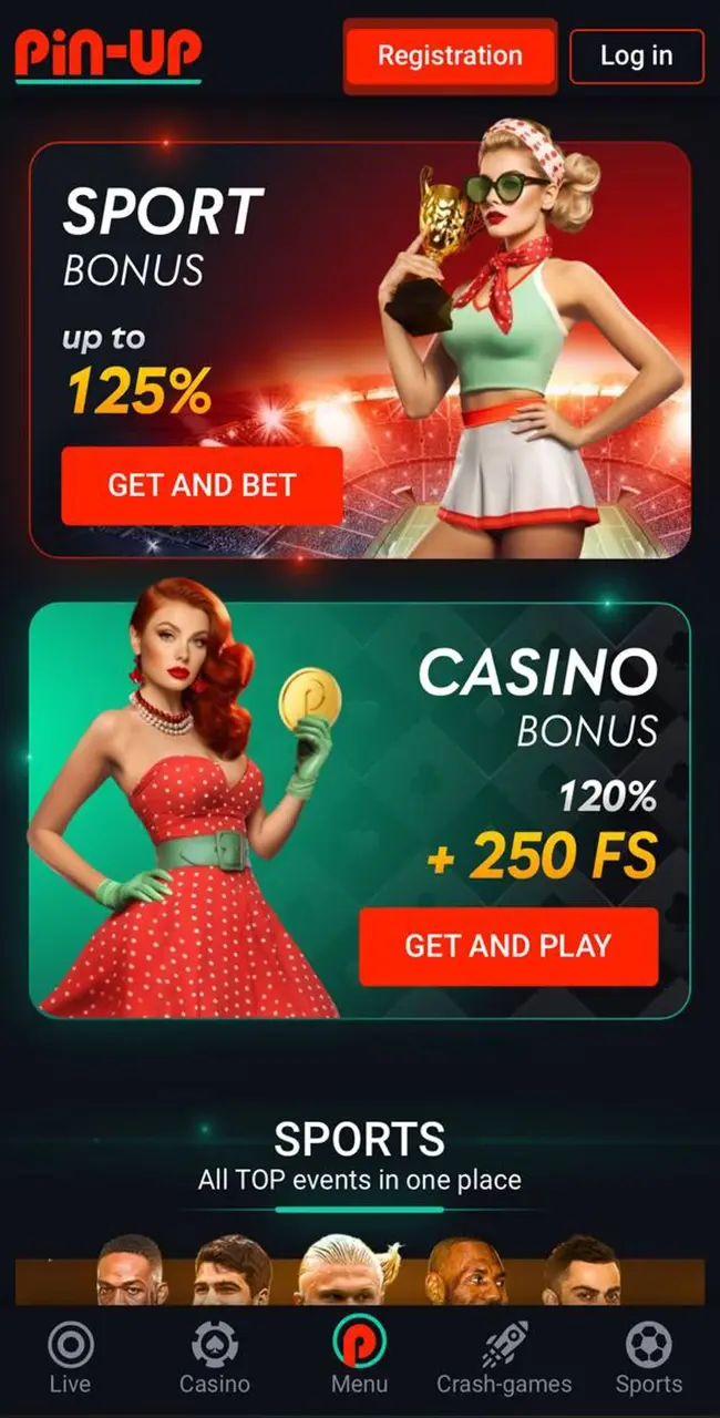 User-Friendly Interface for Seamless Gaming Main screen.