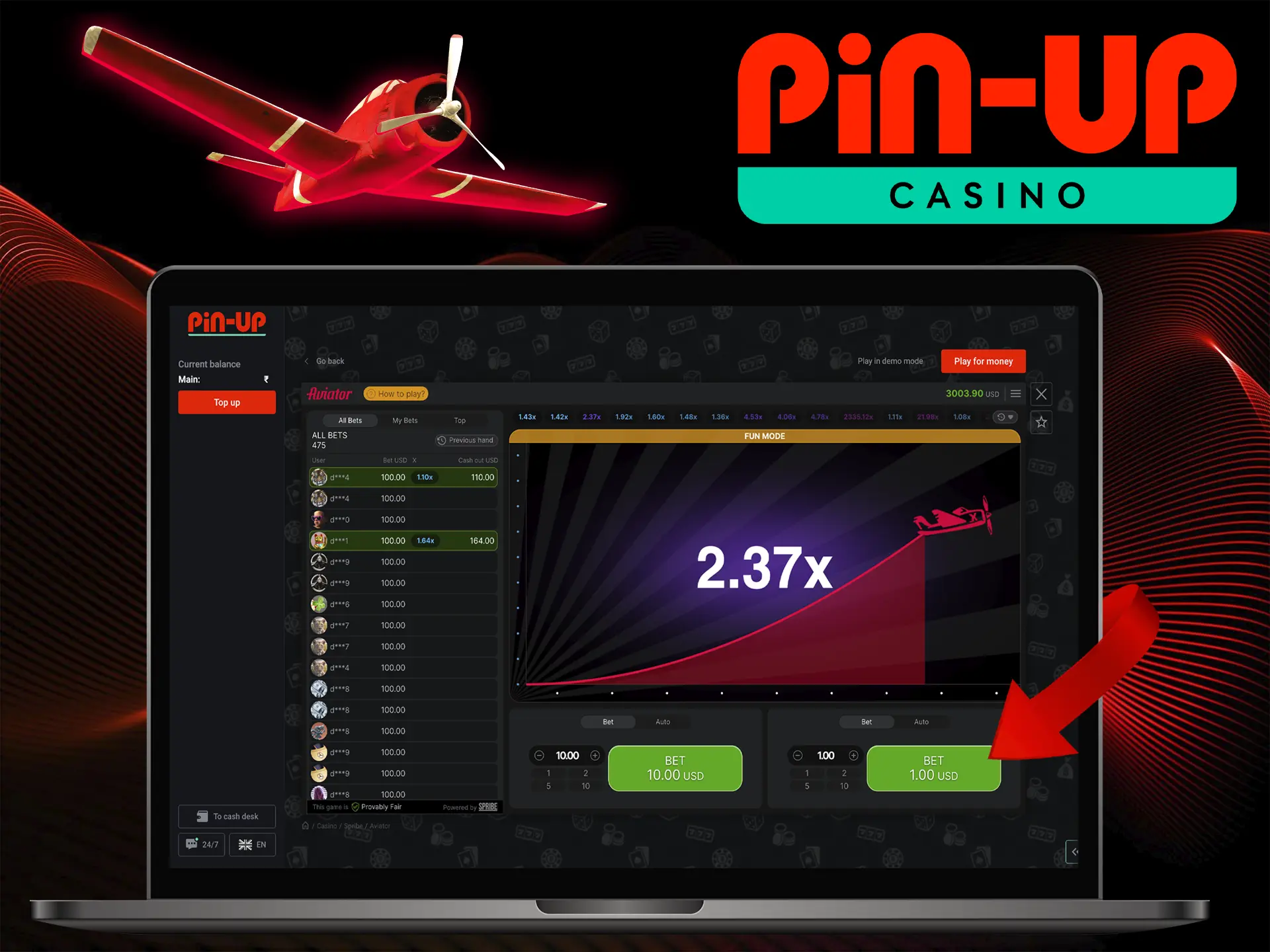 Start Playing Aviator at Pin Up Casino in Minutes!