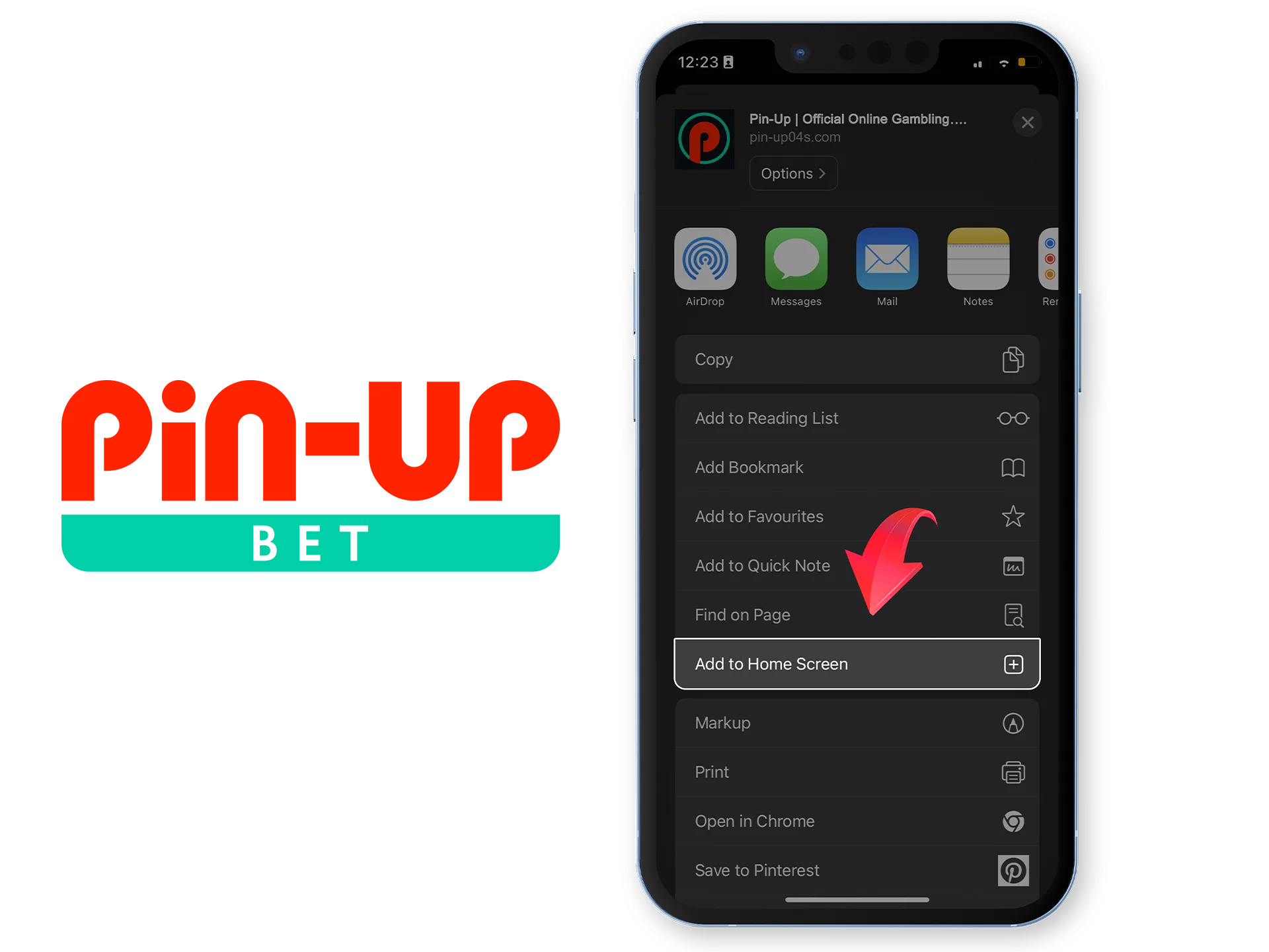 Step 3: Add to Home Screen