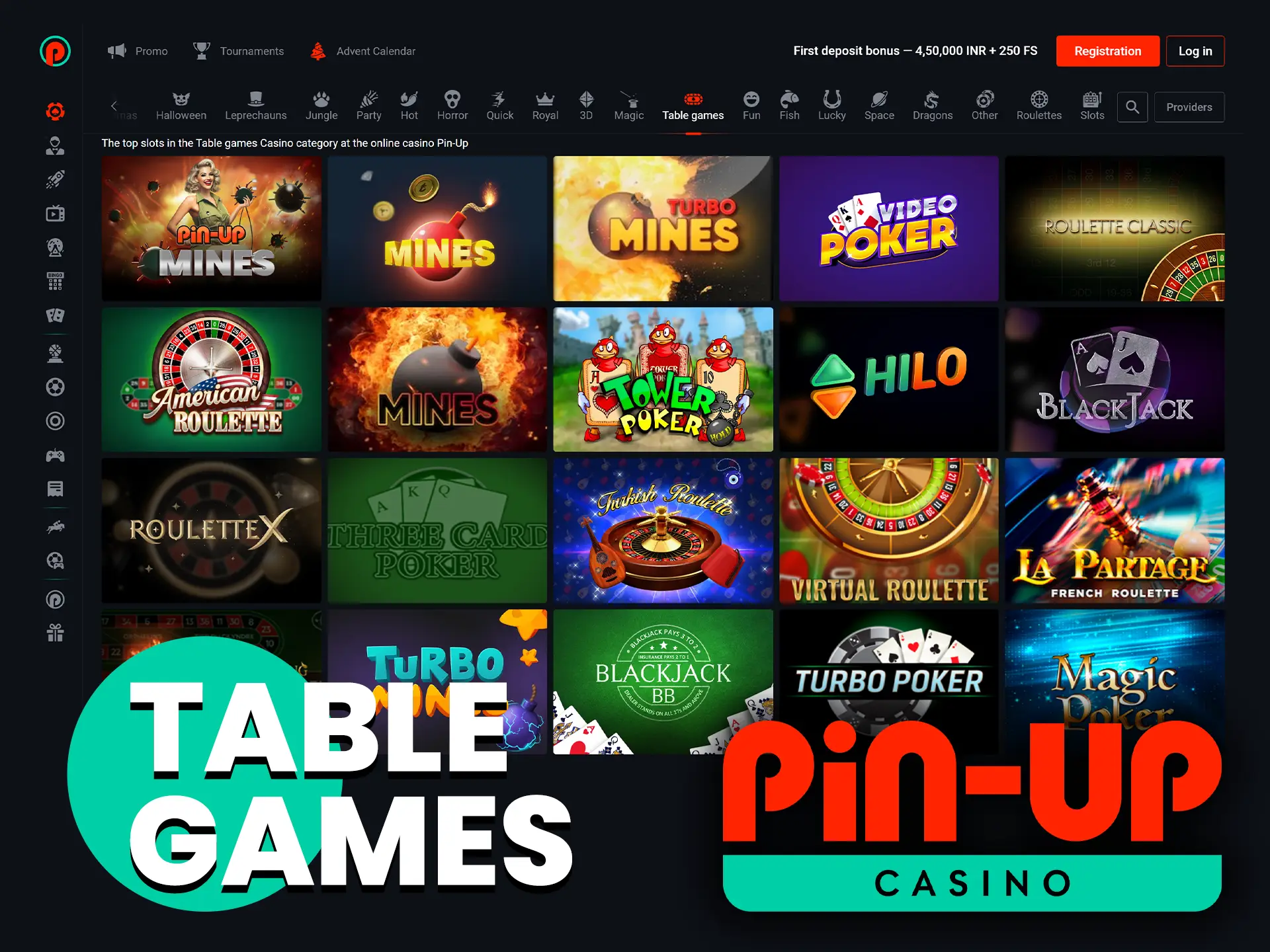 Enjoy Classic Table Games