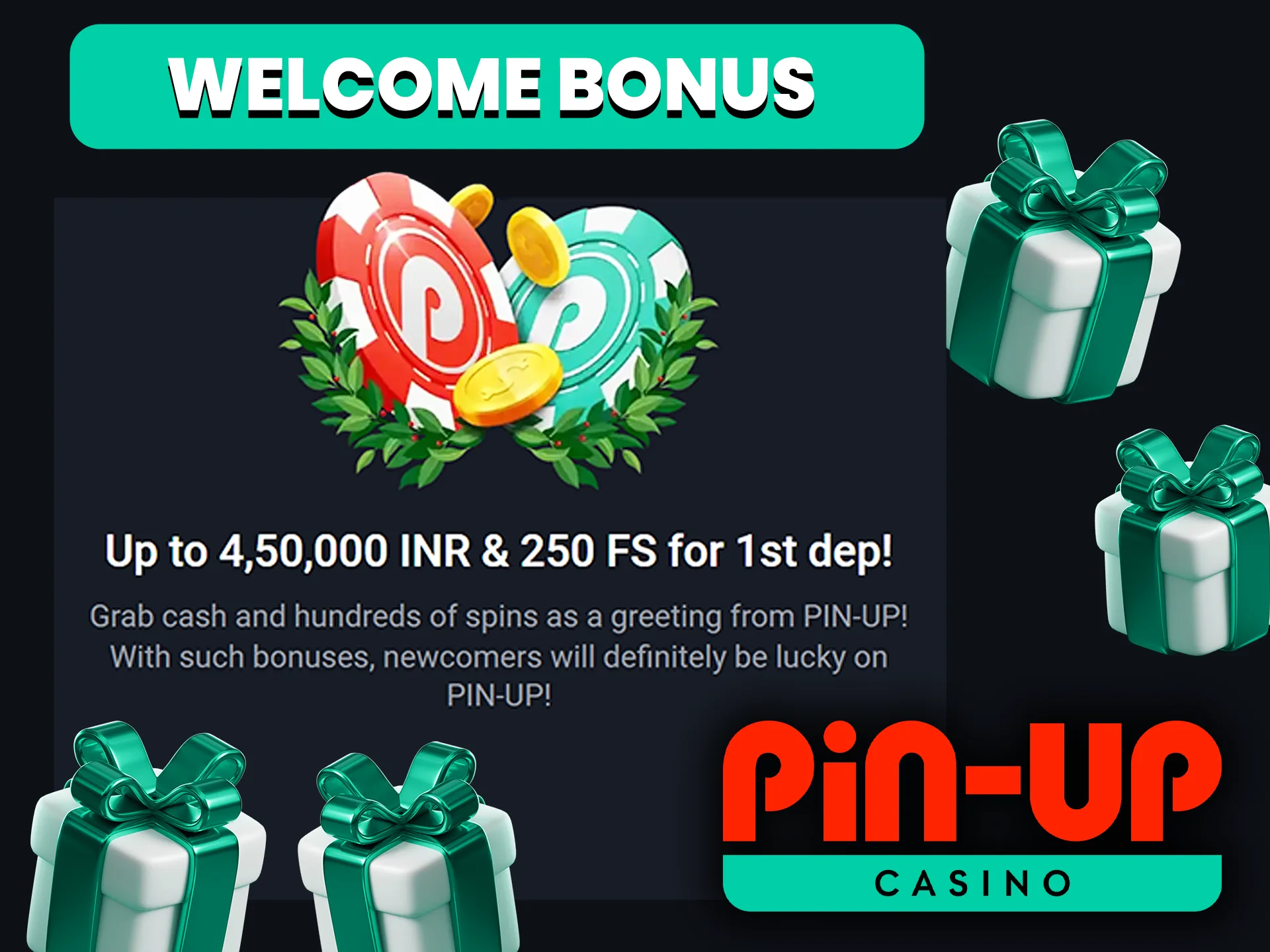 Claim Your Exclusive ₹ Welcome Bonus at Pin Up Casino India.